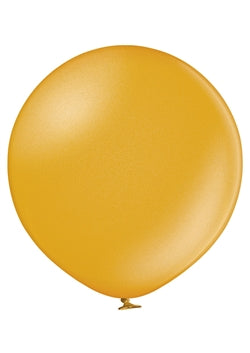 Belbal 2FT Glossy Gold Latex Balloons Ireland
