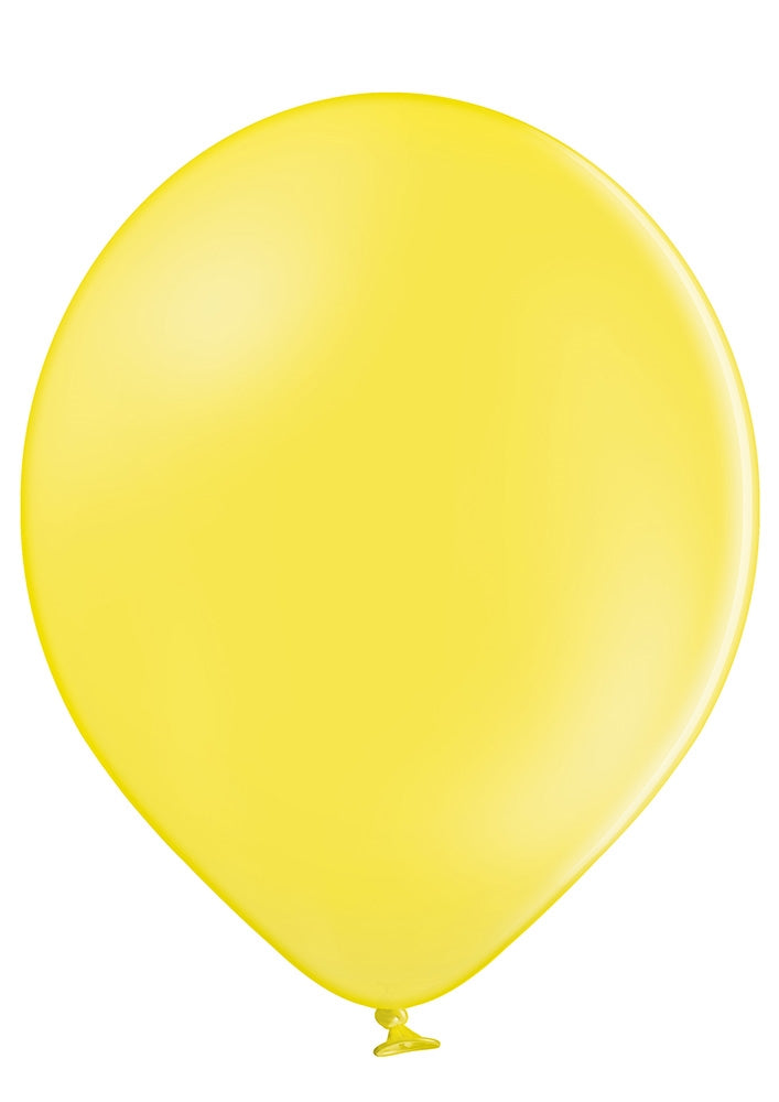 Belbal 5" Pastel Yellow Latex Balloons Ireland