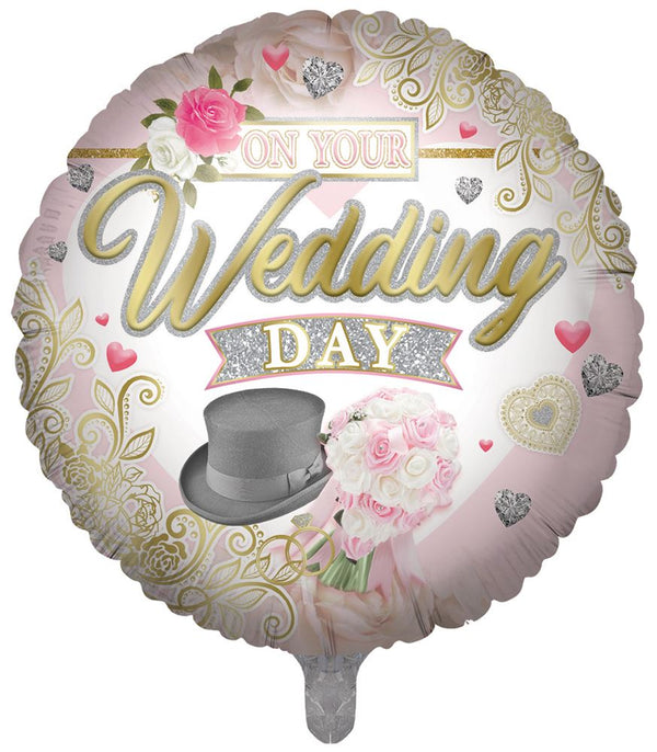 31" JUMBO ON YOUR WEDDING DAY FOIL