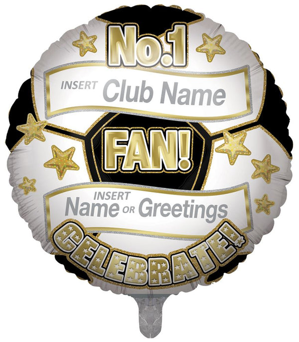 31" JUMBO FOOTBALL PERSONALISED FOIL