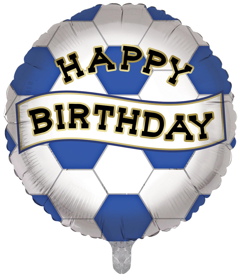 Leicester Happy Birthday Foil