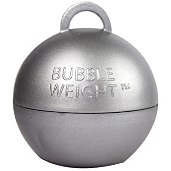 BW015 Bubble Balloon Weight Silver Ireland