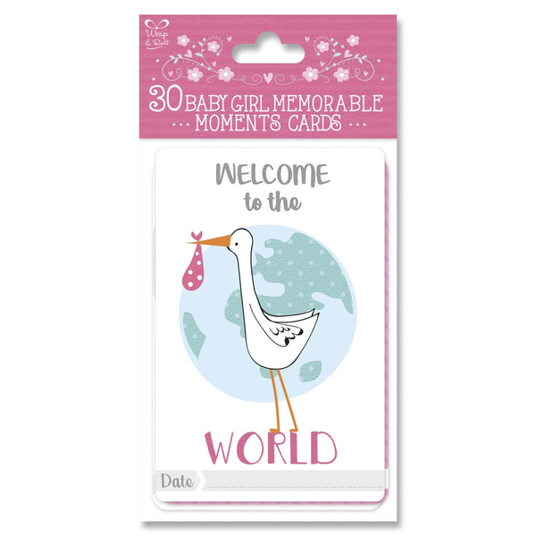 Baby Moment Cards Girl Ireland