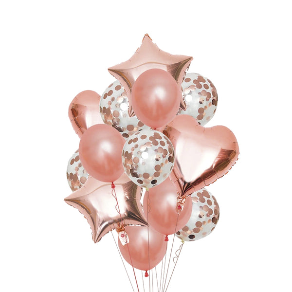 Rose Gold Balloon Bouquet Ireland