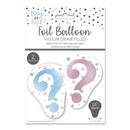 26" GENDER REVEAL BOY OR GIRL FOIL (2 BALLOONS PER PACK)
