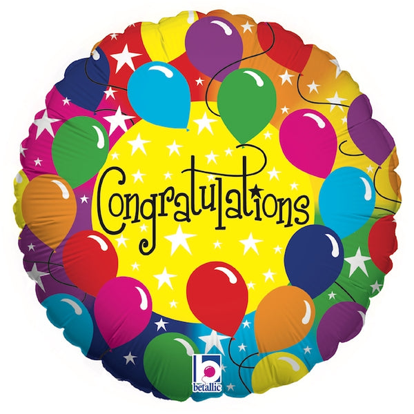 Congratulations Rainbow Foil