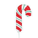 Mini Candy Cane Foil Balloon