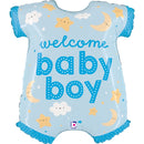 31" Baby Boy Onesie Foil