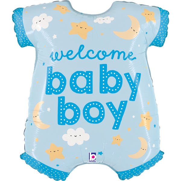 31" Baby Boy Onesie Foil