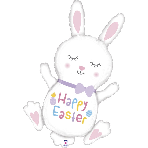 38" HOPPING EASTER BUNNY FOIL
