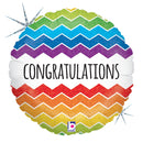 Chevron Congratulations  Foil