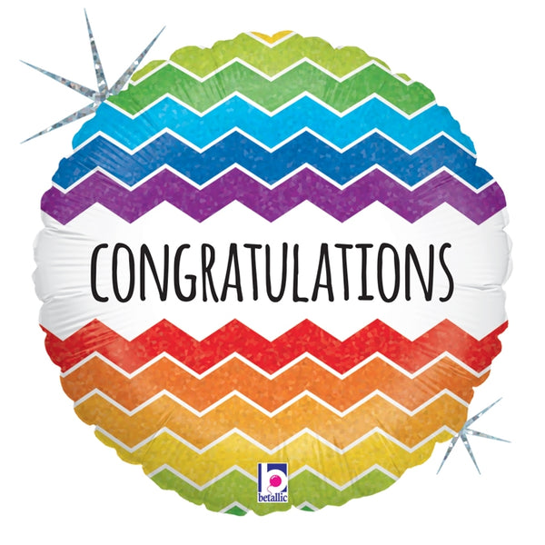 Chevron Congratulations  Foil