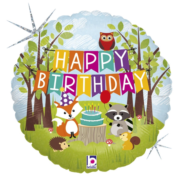 Woodland Birthday Party Foil