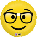 Emoji Nerd Foil Balloon Ireland