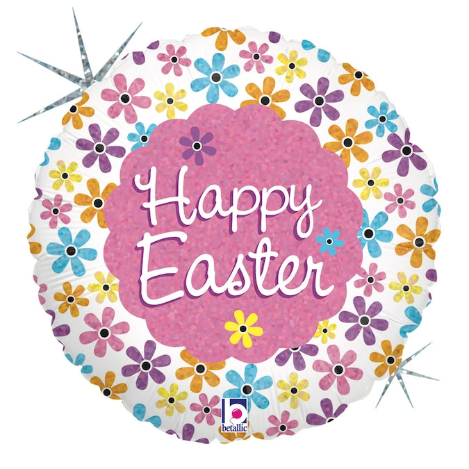 18" EASTER SPRING PETALS FOIL