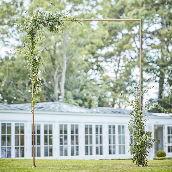 LIGHT WEIGHT COPPER FRAME WEDDING ARCH