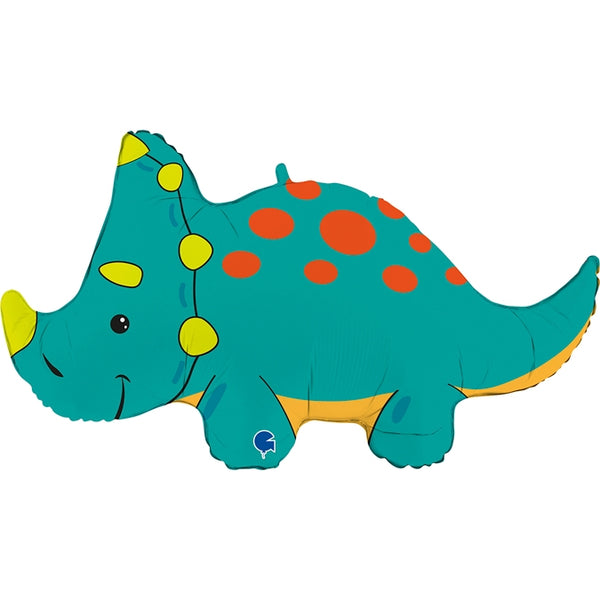 Triceratops SuperShape Foil Balloon Ireland