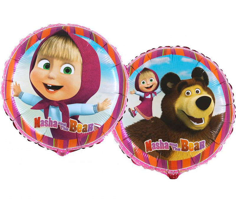 Grabo 18" Masha and The Bear Foil Balloon Ireland