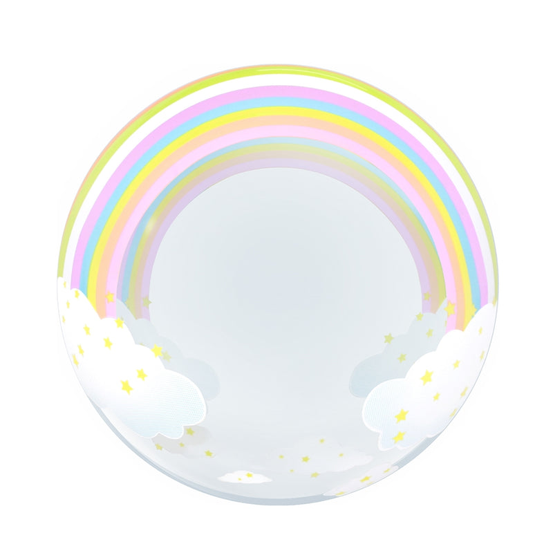 20" RAINBOW & CLOUDS EIRLOON (OPEN-VALVE)