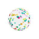 18" CONFETTI MULTICOLOUR EIRLOON (OPEN-VALVE)
