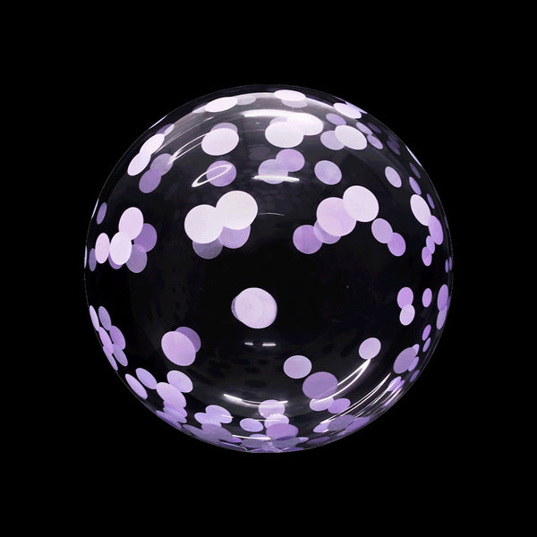 18" Confetti Purple Eirloon