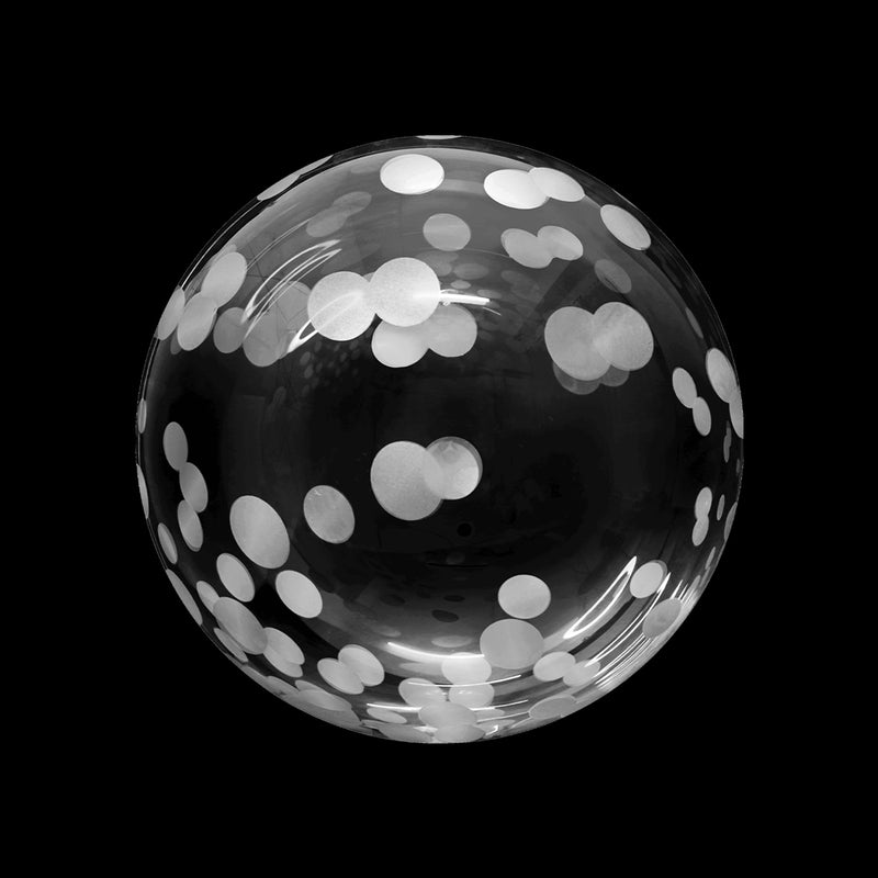 18" Confetti Silver Eirloon