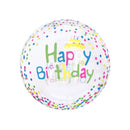 20" BIRTHDAY CONFETTI EIRLOON (SELF-SEALING VALVE)