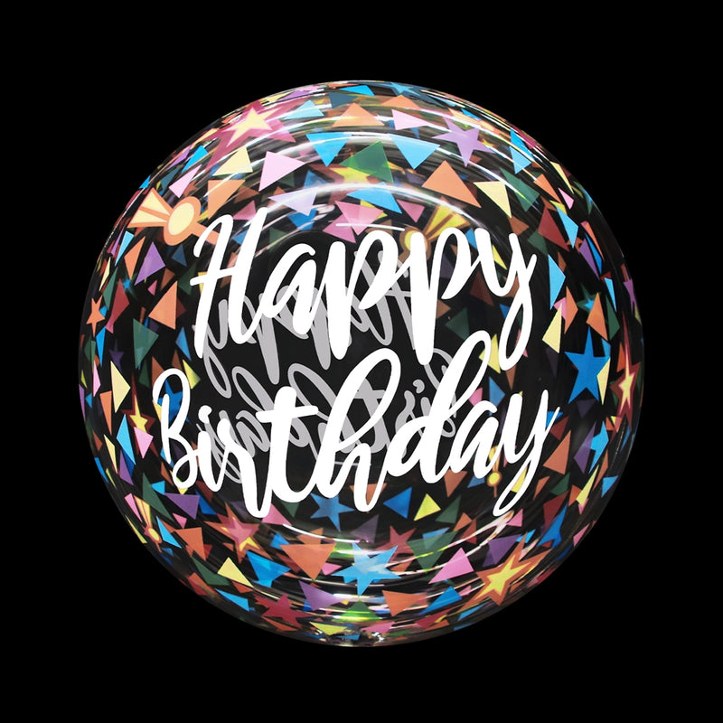 20" Triangle Happy Birthday Eirloon
