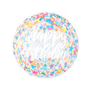 20" TRIANGLE HAPPY BIRTHDAY EIRLOON (SELF-SEALING VALVE)