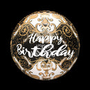 20" Floral Pattern Happy Birthday Eirloon