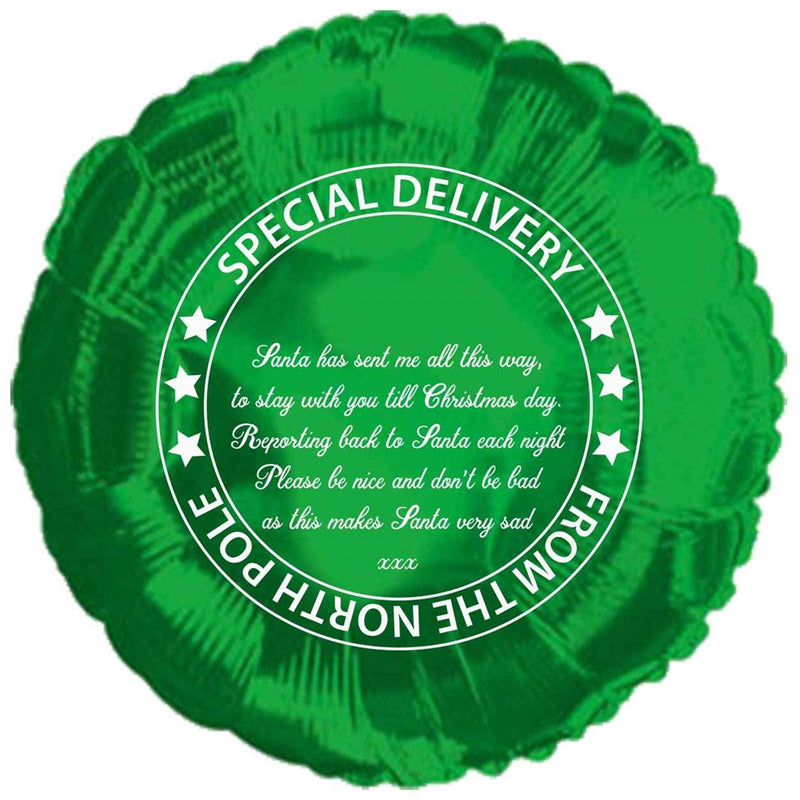 Special Message from the North Pole Foil Balloons
