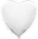 18" WHITE HEART PACKAGED FOIL