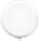 18" WHITE ROUND PACKAGED FOIL