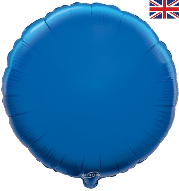 18" BLUE ROUND PACKAGED FOIL