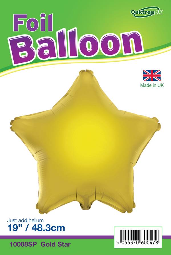 19" GOLD STAR PACKAGED FOIL