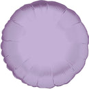 18" PASTEL LAVENDER ROUND PACKAGED FOIL