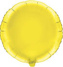 18" YELLOW ROUND PACKAGED FOIL