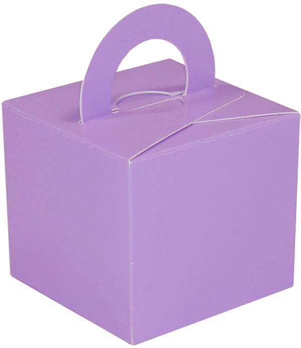GIFT BOX WEIGHT FLAT LAVENDER (10 PER PACK)