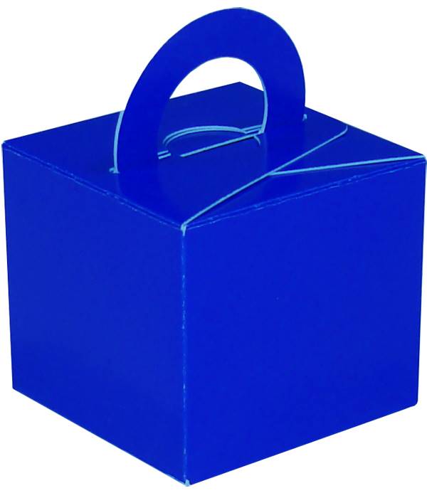 GIFT BOX WEIGHT FLAT BLUE (10 PER PACK)