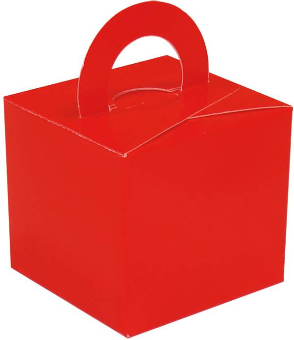 GIFT BOX WEIGHT FLAT RED (10 PER PACK)