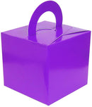 GIFT BOX WEIGHT FLAT PURPLE (10 PER PACK)