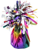 FOIL BALLOON WEIGHTS RAINBOW (BOX OF 12)