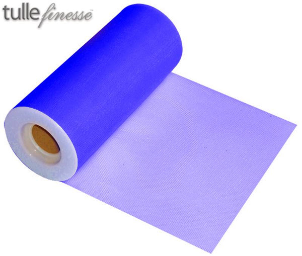 TULLE FINESSE ROYAL BLUE 6" X 25Y
