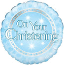 228229 On your Christening Boy Foil Ireland