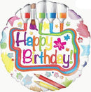 18" Art Birthday Foil