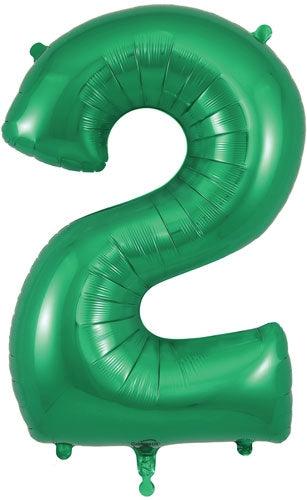 34" NUMBER 2 GREEN FOIL