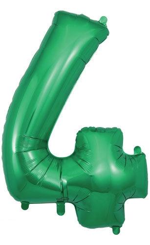 34" NUMBER 4 GREEN FOIL