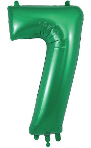 34" NUMBER 7 GREEN FOIL