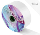 ELEGANZA POLY RIBBON WHITE 50MM X 91M (100YDS)