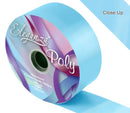 ELEGANZA POLY RIBBON LIGHT BLUE 50MM X 91M (100YDS)